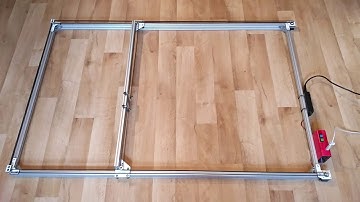 Cheapo coreXY portal - Testing the portal @15000mm/min