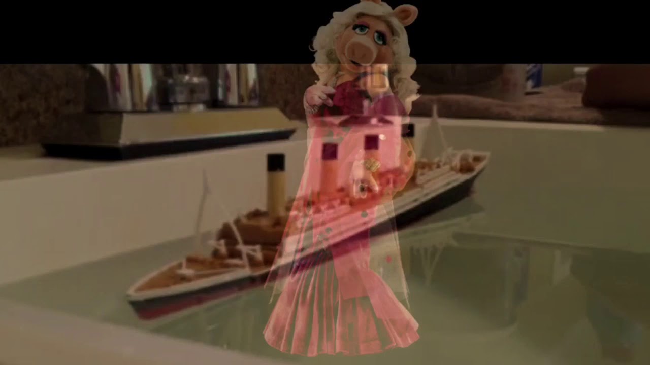 Me as Miss Piggy singing 