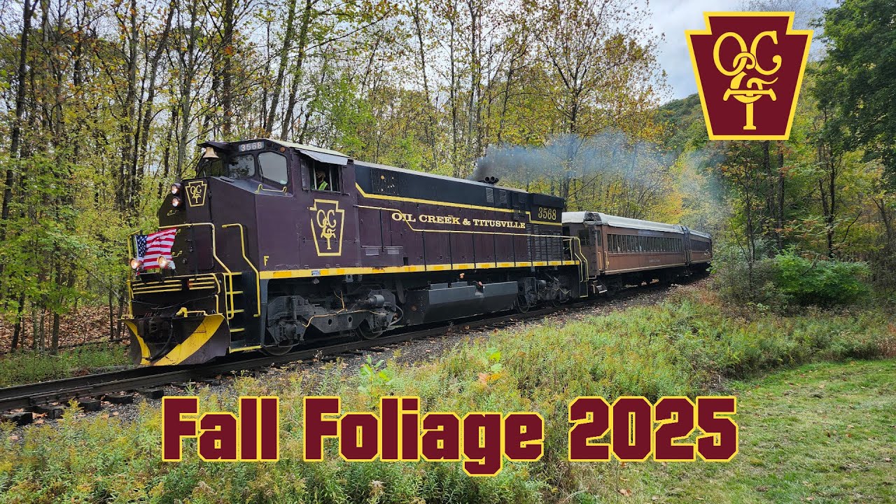 Oil Creek & Titusville Railroad 2025 Fall Foliage