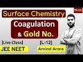 (L-12) Coagulation methods + Gold Number + Hardy Schulze Rule || Surface Chemistry