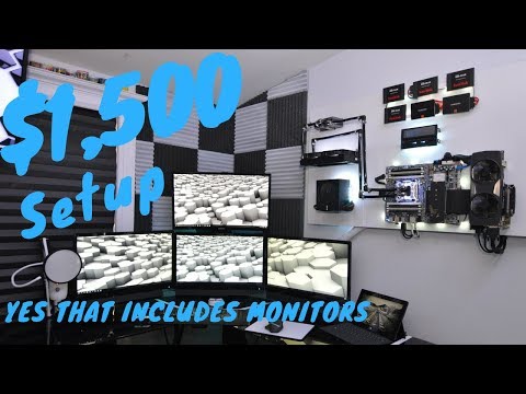 How To Build A Floating Computer Desk You