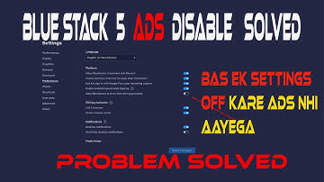 BLUESTACK 5 ADS DISABLE PROBLEM SOLVED | #bluestack5ads #bluestackadssettings #freefire