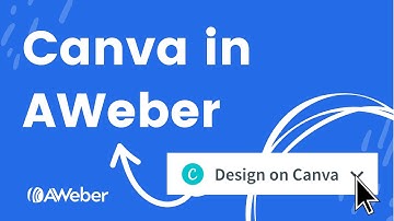 How to use Canva to create images and logos in AWeber