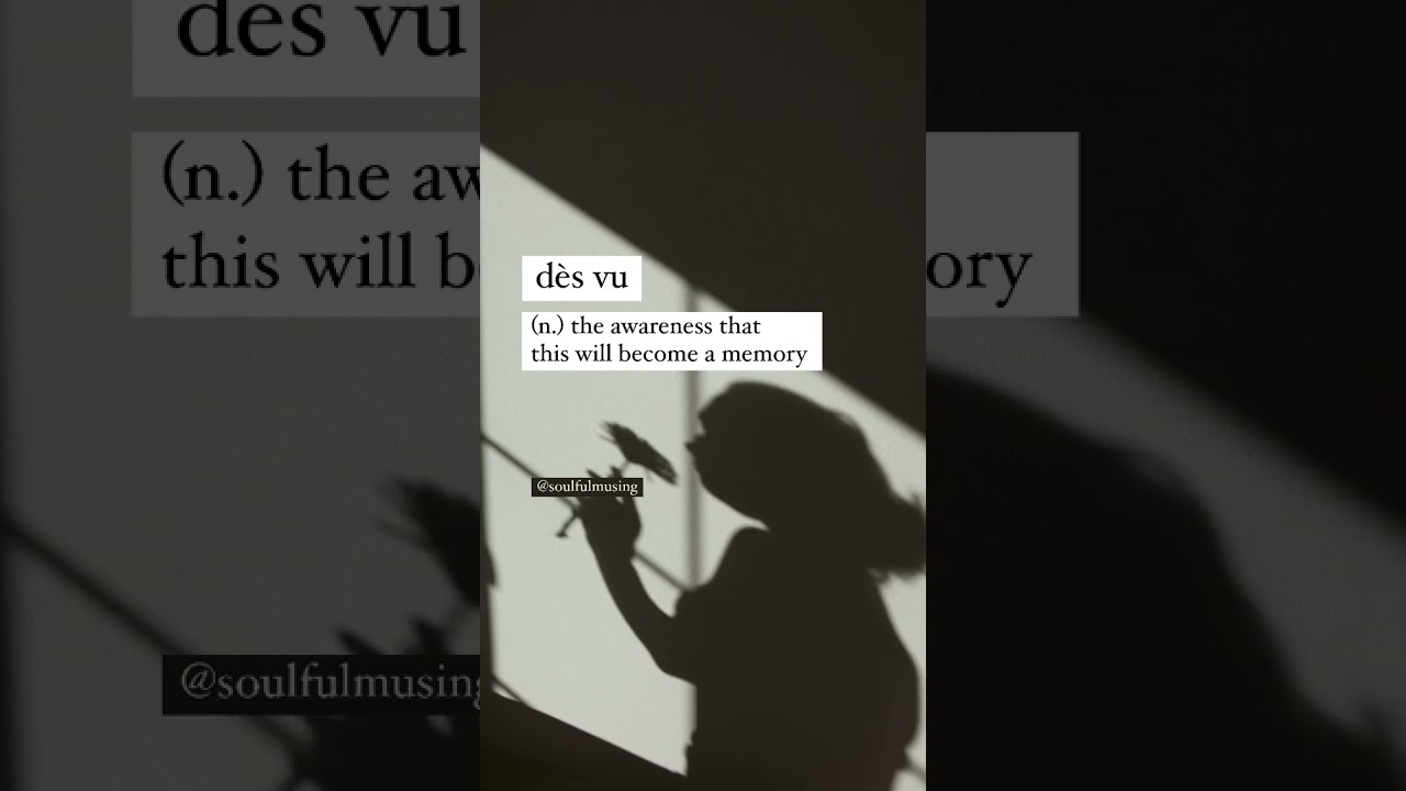 beautiful word definitions French dès vu Meaning shorts YouTube