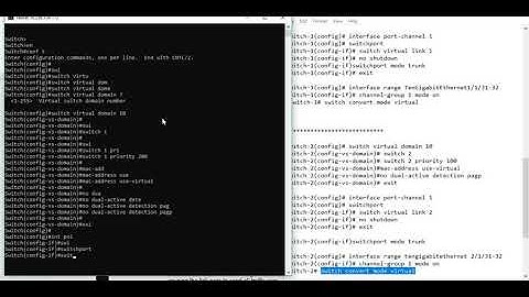 Cisco VSS Configuration with new switch