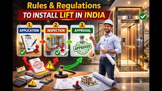 Rules & Regulations to Install Lift in India | How to get Lift License in India #liftinstallation