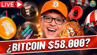 🔥EN VIVO: POR ESTO BITCOIN SE HUNDE + AIRDROP BACKPACK FRACASO l PORTAFOLIO + SORTEO USDT