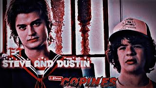 COPINES FT. STEVE AND DUSTIN || STEVE AND DUSTIN FRIENDSHIP 💘💘 EDIT