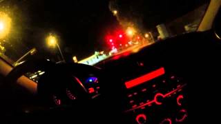 Nightdriving Mazdaspeed3 - Red lights