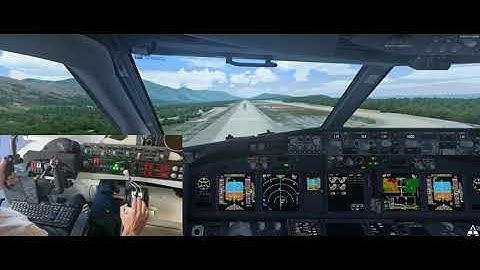 [P3D v5] PMDG 737 NGXu | Landing at Dubrovnik Airport, Croatia |