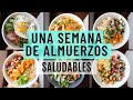 UNA SEMANA DE ALMUERZOS SALUDABLES - 2021 | Michela Perleche