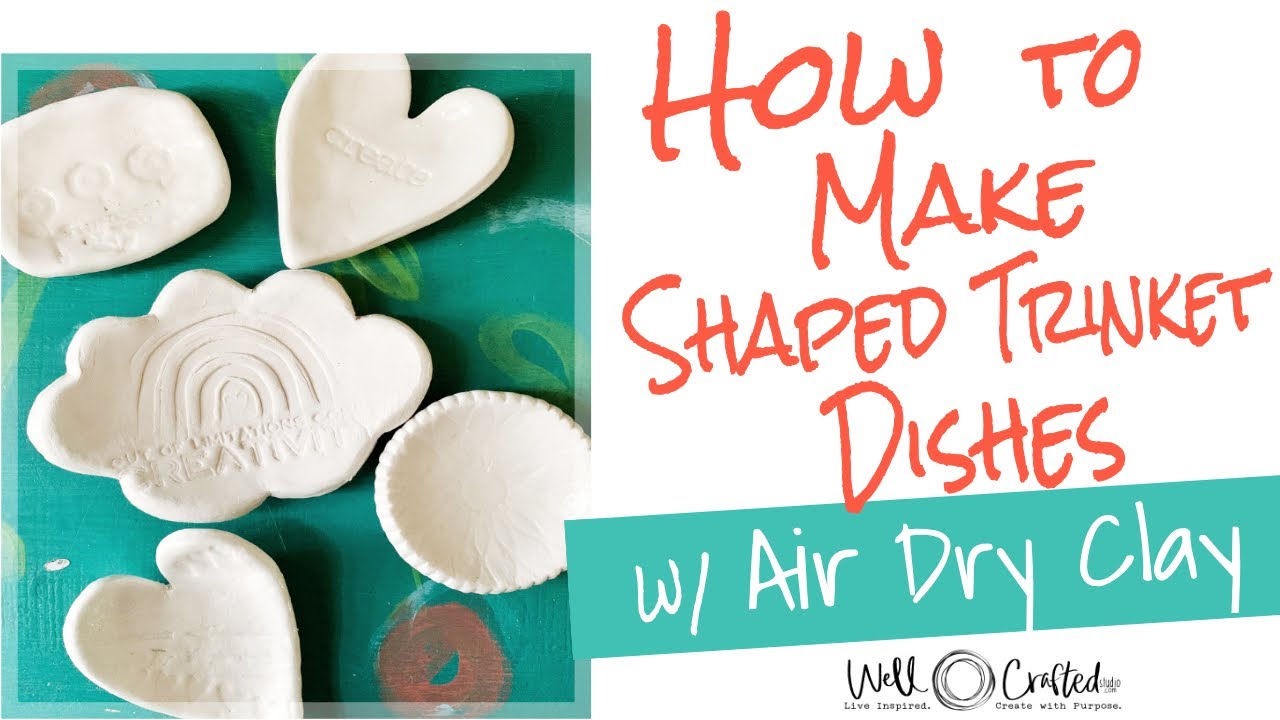 Air-Dry Clay Trinket Dishes