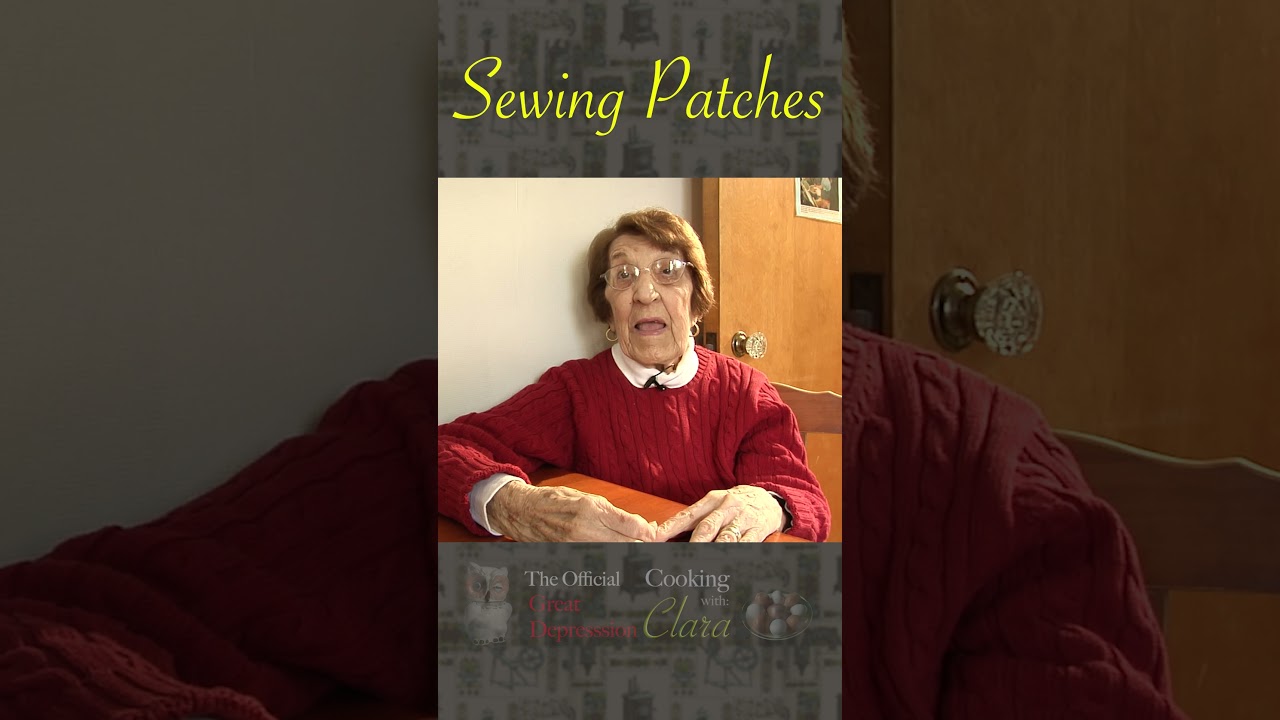Home spun fixes during the Great Depression #history #thrift #storytelling