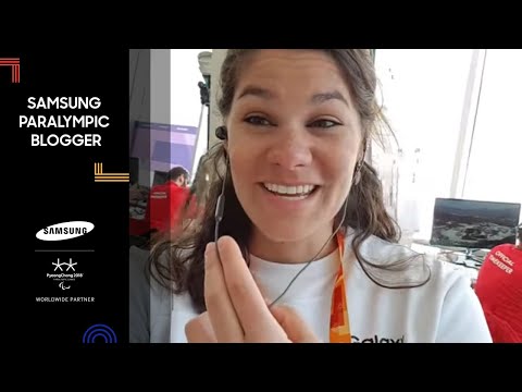 Danielle Saenz | Official timekeepers | Samsung Paralympic Blogger | PyeongChang 2018