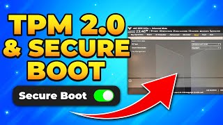 How to Enable TPM 2 0 and Secure Boot on ASUS Motherboard – Windows 11