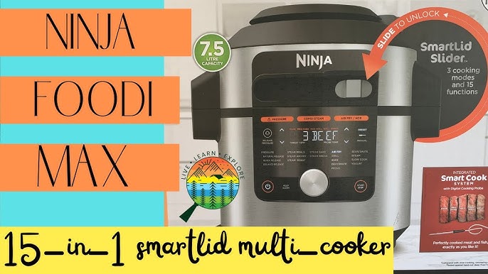 ALL NEW NINJA FOODI XL PRESSURE COOKER with GAME CHANGING SmartLid! First  Look and First Cook! 