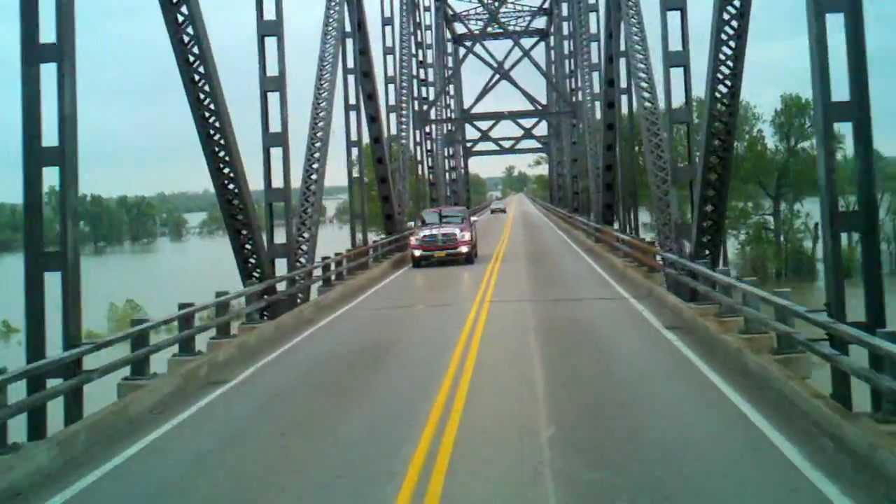Ohio River Bridge, Cairo, IL..3gp YouTube