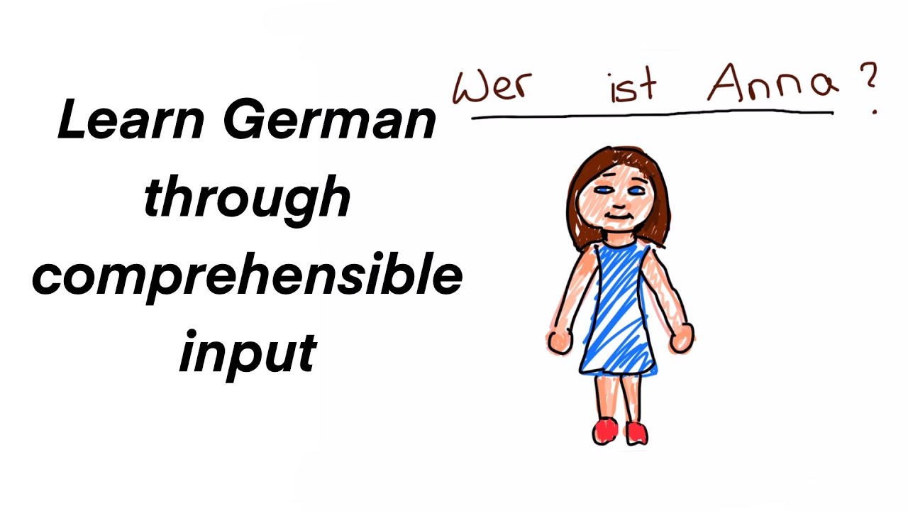 German Comprehensible Input. (Superbeginner) Wer ist Anna? A0