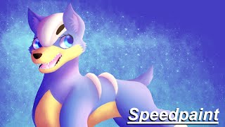 Speedpaint - Shiny Houndour