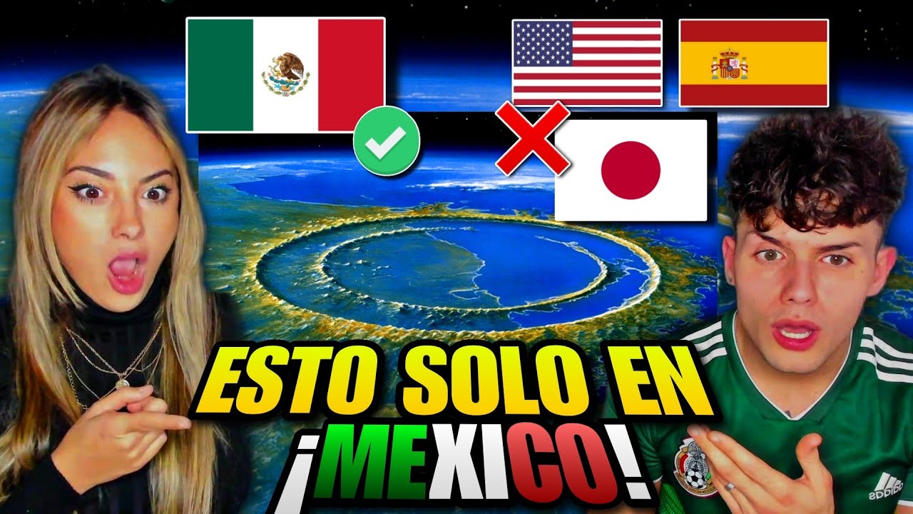 ESPAÑOLA REACCIONA a 15 COSAS que SOLO EXISTEN en MÉXICO 🇲🇽 *Y NO en OTROS PAISES*