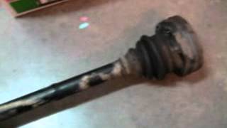 BMW E30 (1989 325i) CV Half Axle / Differential Oil Seal DIY