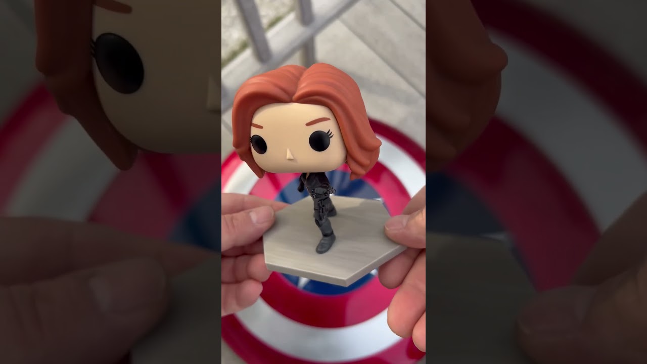 4/12 Build a Scene, Captain America - Civil War  Black Widow 1146 Amazon Exclusive 
