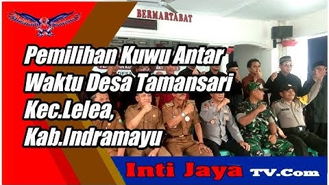 Pemilihan Kuwu Antar Waktu Desa Tamansari,Kec.Lelea.Kab.Indramayu