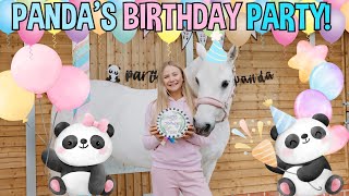 I Surprised My Pony Panda With A Birthday Party
