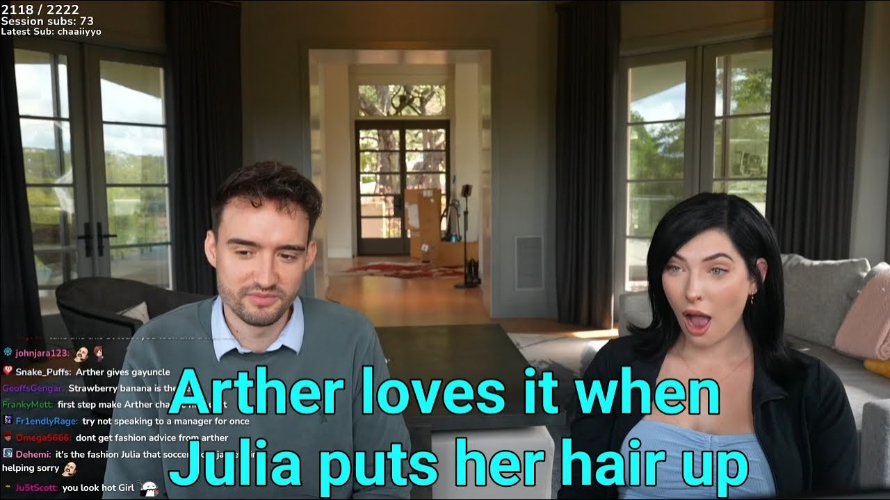 Джулия хочет совет, как выглядеть молодо.