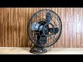 Antique table fan restoration