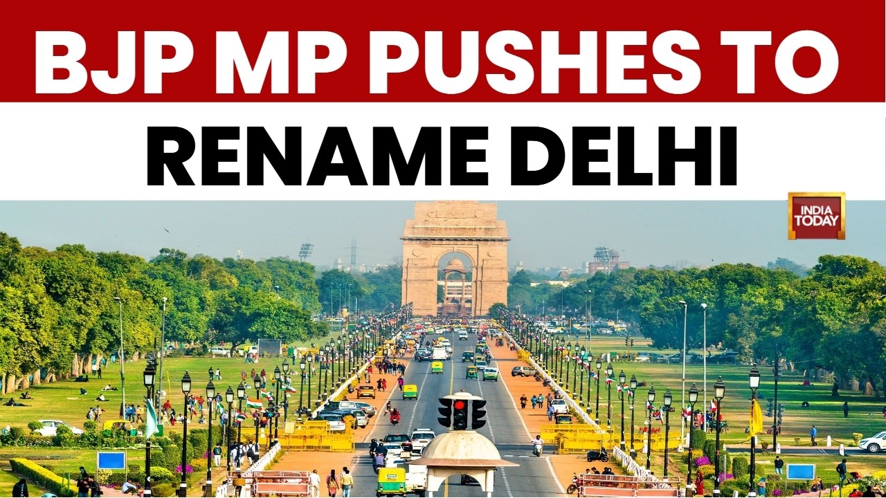 Delhi BJP MP Praveen Khandelwal Demands Renaming National Capital To Indraprastha | India Today