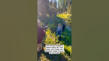 Music video blooper!