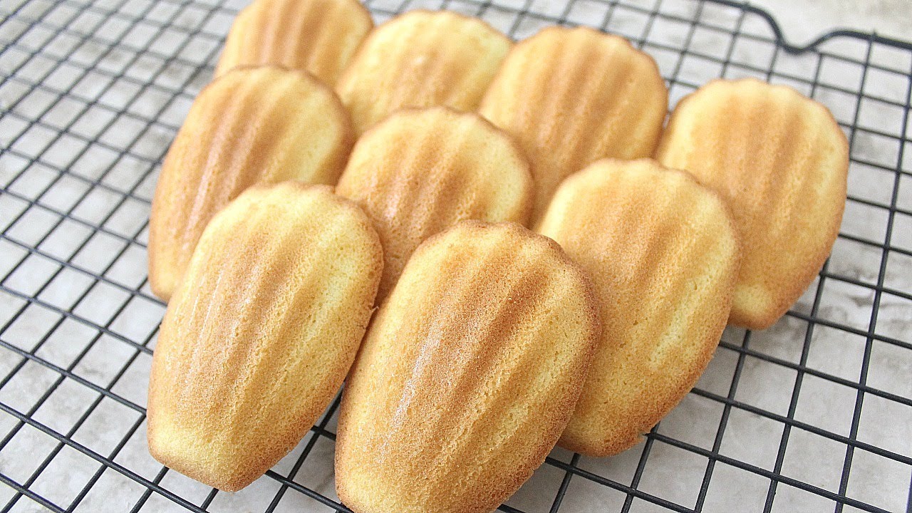 MADELEINE RECIPE FRENCH BUTTER COOKIES TAGALOG YouTube