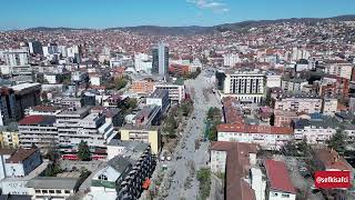 Pristina / Kosovo Drone Record 4K UHD / 2024