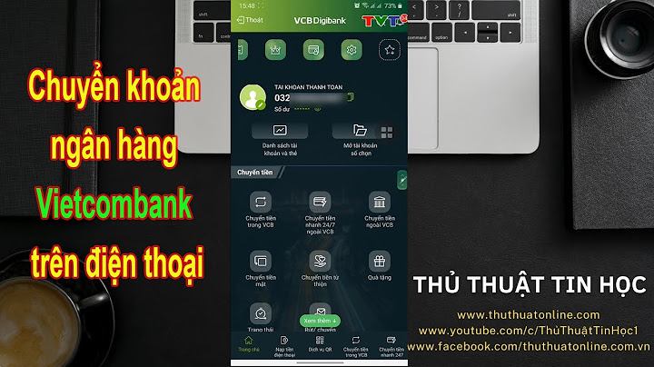 Hướng dẫn chuyển tiền bằng máy tính ngân hàng vietcombank