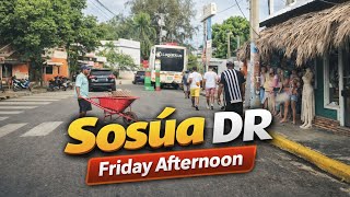 Friday Afternoon Drive Around Sosúa Dominican Republic – Low Season! 