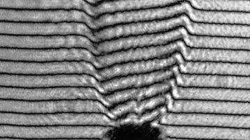 Laser Deflectometry of the HHO gas