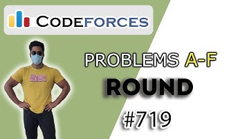 Problems(A-B-C-D-E-F1-F2) | Easy Explanation | Codeforces Round #719 Div-3 | Fast Editorial