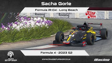 iRacing - 23S2 - Formula iR-04 - Formula 4 - Long Beach - SG