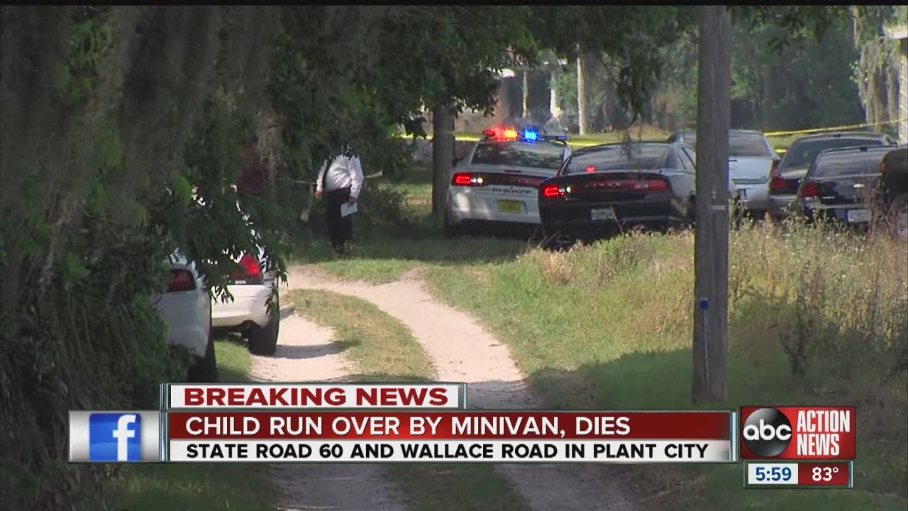 2-year-old dies after being run over by minivan - YouTube