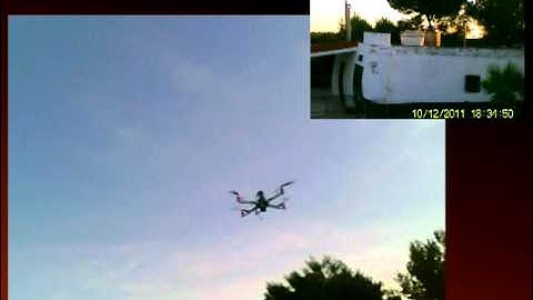 Aerodrone M4 - Arduino - Multiwii MW v1.8p1 + new frame invertedkey