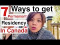 What are the ways to get permanent residency in Canada 2020