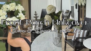 SPRING FRONT PORCH MAKEOVER 2024 | Front Porch Refresh!
