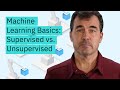 Machine Learning Fundamentals: Supervised vs. Unsupervised Learning