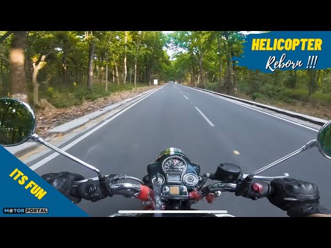 2022 Royal Enfield Classic 350 Reborn Pure Sound | Its a Helicopter ! | Pure Exhaust Note