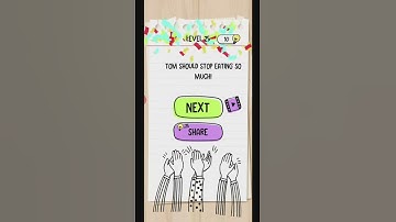 Tom is hungry again, please help. || Level 25 || Brain test Solved