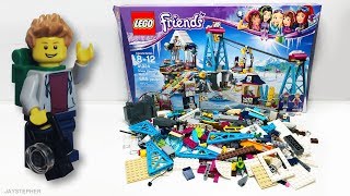 LEGO Parts Exploration of Snow Resort Ski Lift 41324