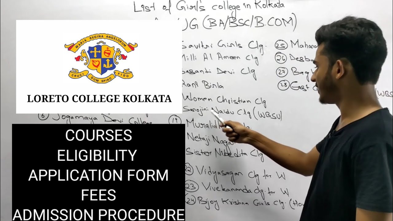 Loreto College KolkataCoursesEligibilityApplicatioan formAdmission