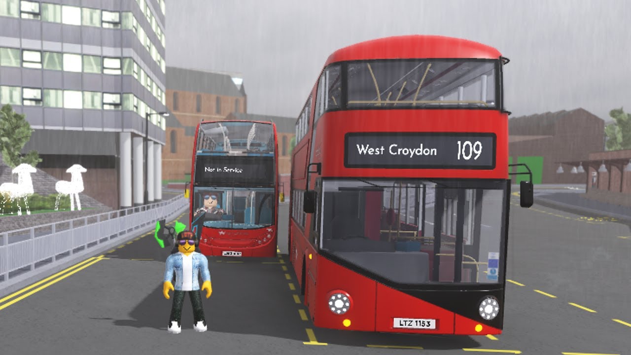 CURTAILMENTS ON ROUTE 109 | CROYDON TOWN CENTRE - WEST CROYDON | CROYDON V1.3 - THE NB4L - ABALLIO!!