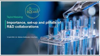 R&D Collaborations | Coffee Break Life Sciences Start-ups #4